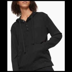 Calvin Klein "Ease " long sleeve hoodie . Black choose size